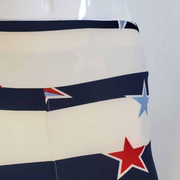 NEW LuLaRoe Navy Cream Star Leggings - Picture 4 of 7